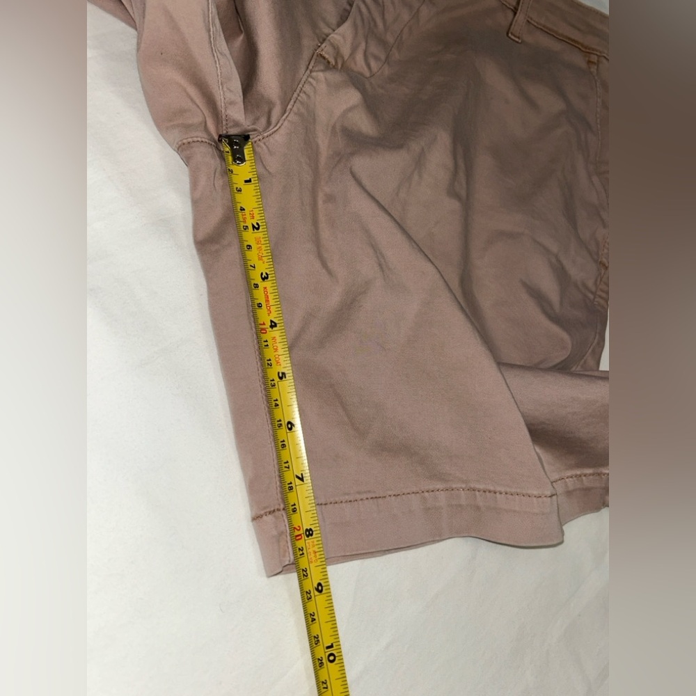 Men’s AG Adriano Goldschmied Wanderer Slim Trouser Shorts 36R Dusty Rose Brown - Picture 14 of 15